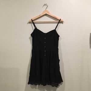 Express Black Mini Jumpsuit/Dress